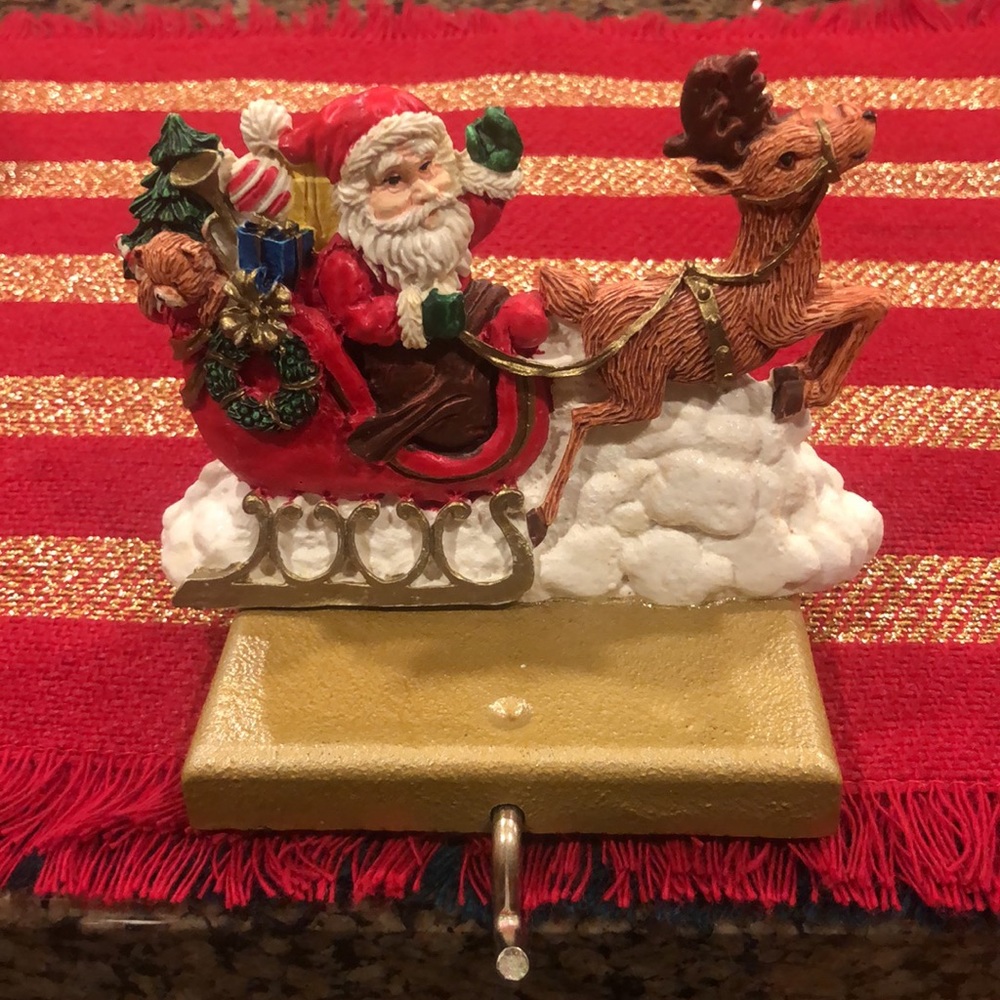 New Christmas stocking hanger - Picture 2 of 3